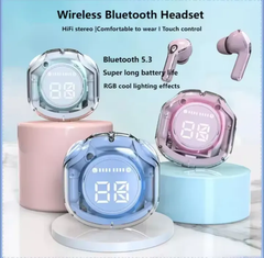 Air39 Transparent Wireless Earbuds - With Free Cash on Delivery